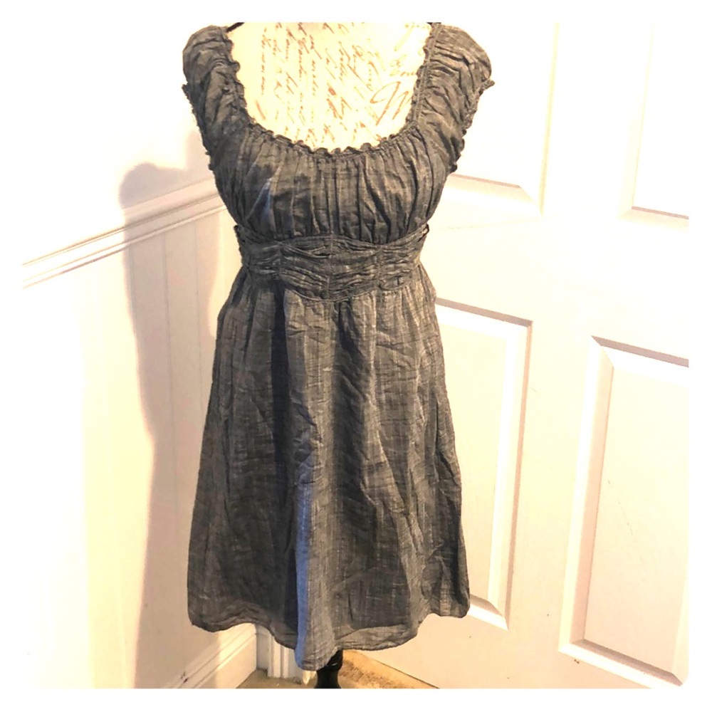 Gray summer dress